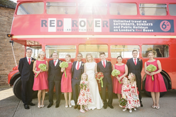 red bridesmaids http://www.gemmawilliamsphotography.co.uk/