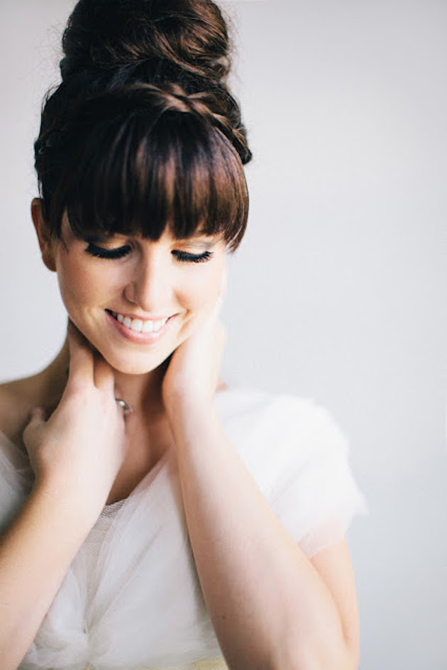 Brides With Bangs | Brides with Fringes | Wedding Hair Inspiration | Bridal Musings 10