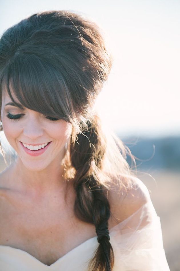 Brides With Bangs | Brides with Fringes | Wedding Hair Inspiration | Bridal Musings 14