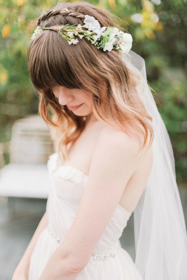 Brides With Bangs | Brides with Fringes | Wedding Hair Inspiration | Bridal Musings 7
