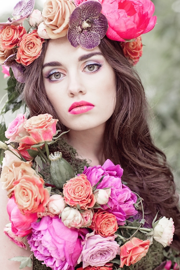 Flower-Filled Woodland Wedding Inspiration | Cristina Rossi Photography | Bridal Musings Wedding Blog 28
